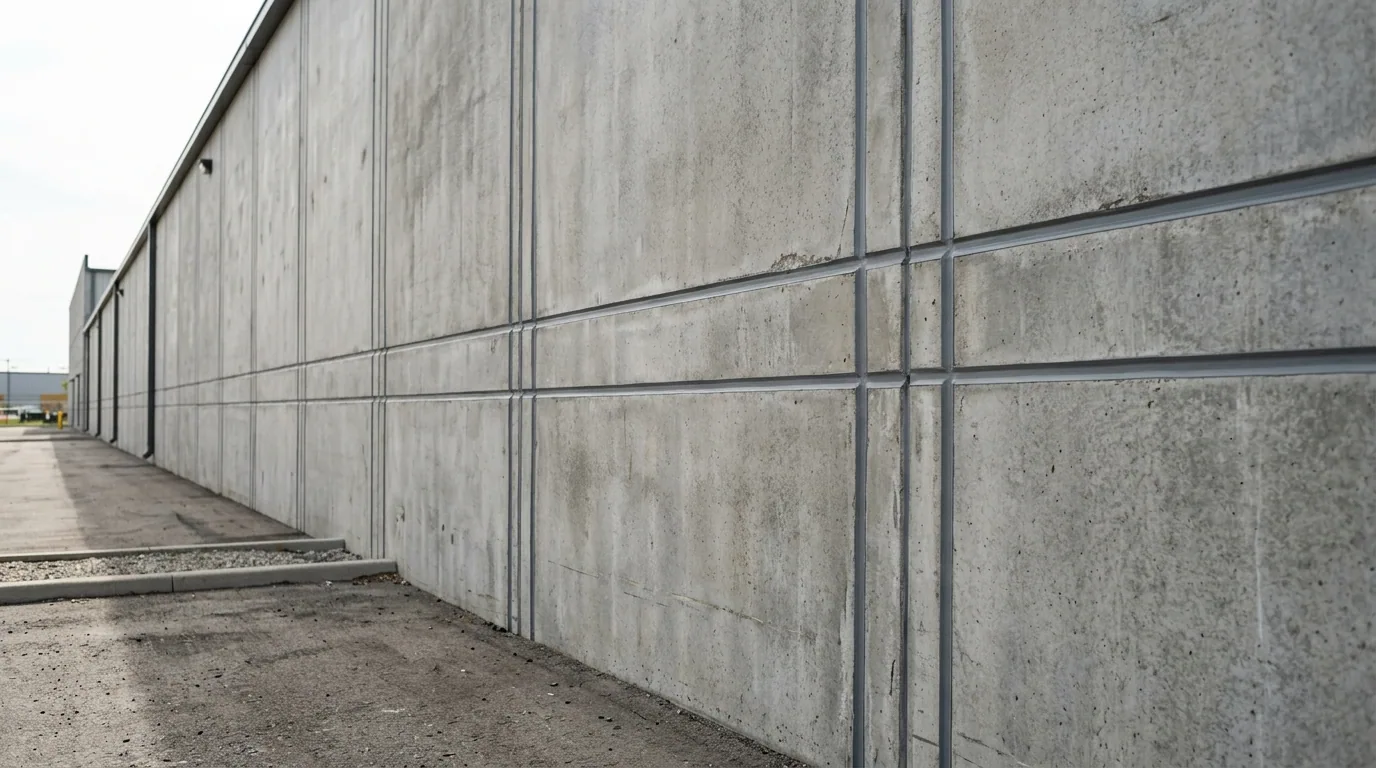 The finished result of professional commercial caulking: the completed work looking clean, correct — Springfield, MO